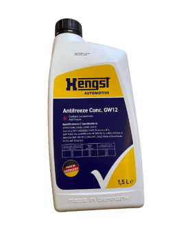 Антифриз HENGST/ Antifreeze Conc. GW12 / 1.5L 634800000