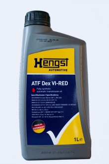 Масло трансмиссионное HENGST ATF Dex VI - RED / 1L