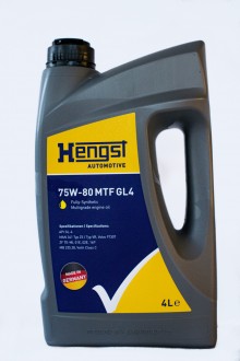 Масло трансмиссионное HENGST 75W-80 MTF GL4 / 4L 1033800000