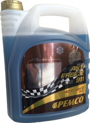 Антифриз PEMCO Antifreeze 911 5л -40 синий